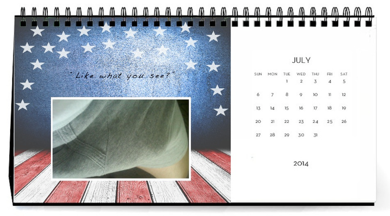 Illustration for article titled Don't Let All Those Dick Pics Go To Waste -- Make a Calendar!